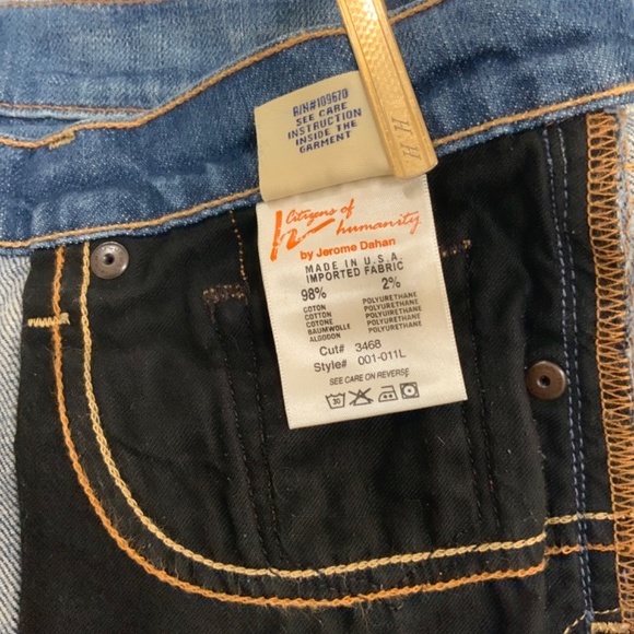 Citizens of Humanity Kelly #001 Stretch Low Waist Bootcut Jean Women's 29 preown - Picture 11 of 16